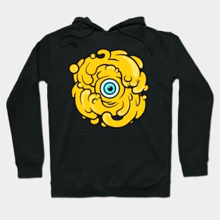 Eye Yellow Hole Hoodie